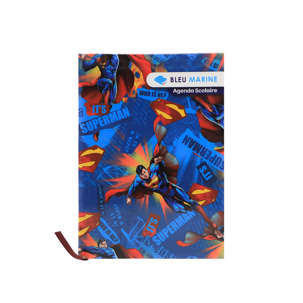 Agenda Scolaire Bleu Marine – Superman