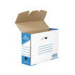 Boîte d’archives SCRATCH simili rayé – Dos 15 cm – 330×250 mm – Avec couvercle