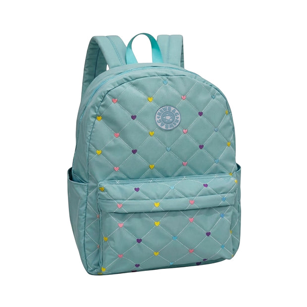 Sac à Dos Fille Matelassé Hearts – Collection Pastel