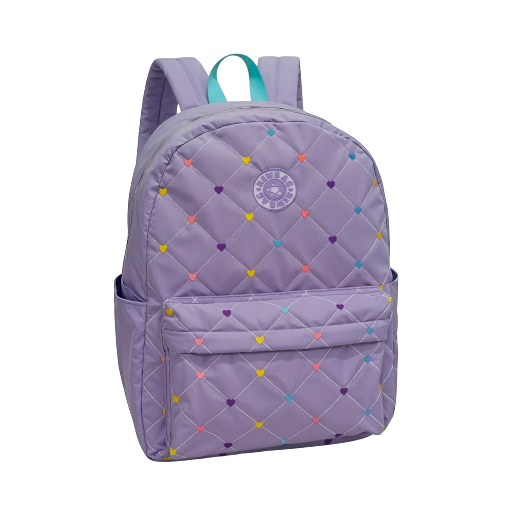 Sac à Dos Fille Matelassé Hearts – Collection Pastel