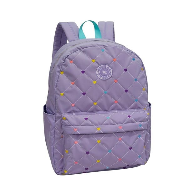 Sac à Dos Fille Matelassé Hearts – Collection Pastel