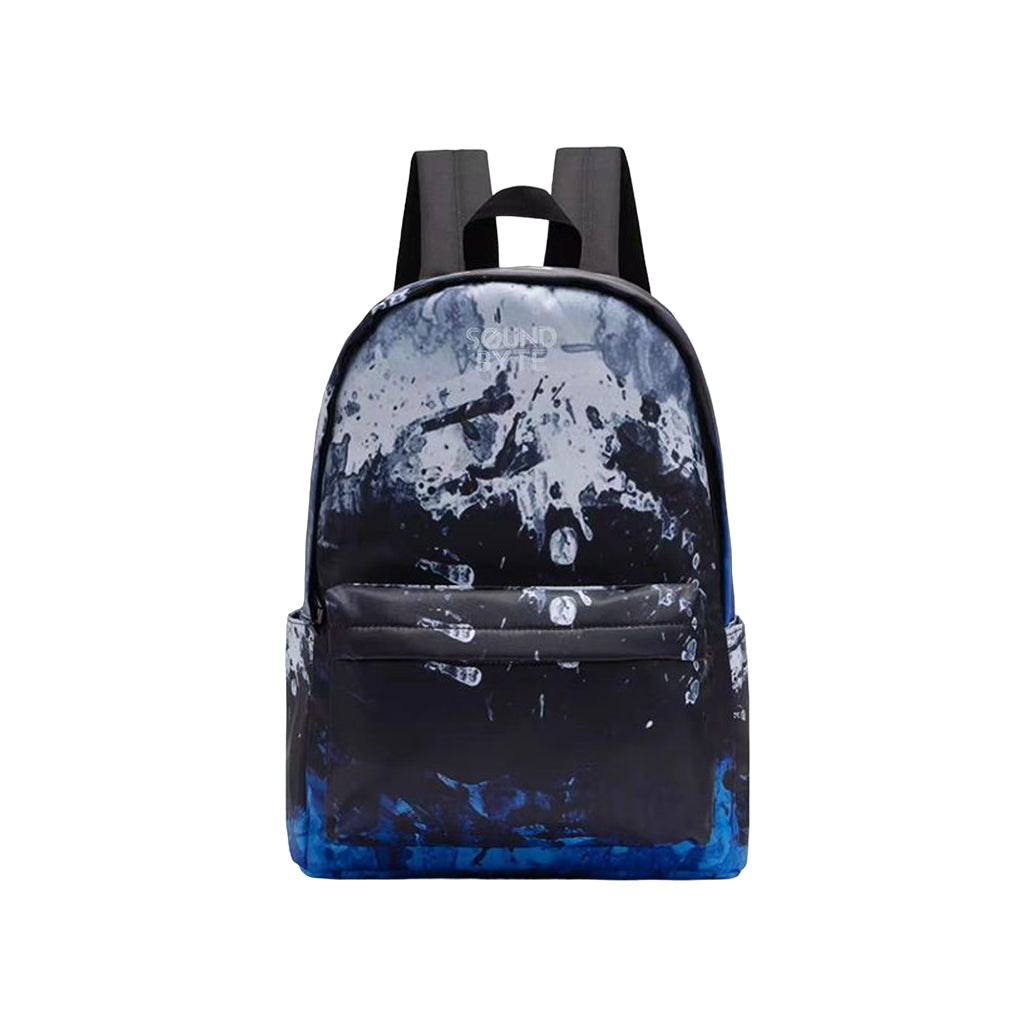 Sac à Dos Moderne Blanc & Bleu Dégradé – Léger et Pratique