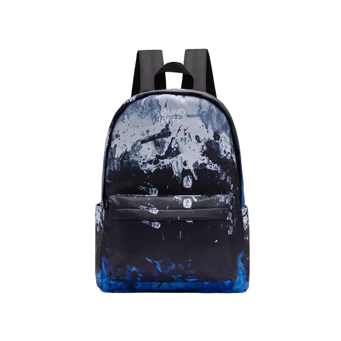 Sac à Dos Moderne Blanc & Bleu Dégradé – Léger et Pratique