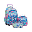 Pack Scolaire Premium 3 Pièces – Sac à Dos à Roulettes Trolley