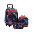 Pack Scolaire Premium 3 Pièces – Sac à Dos à Roulettes Trolley