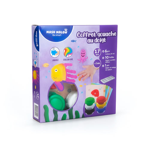 Set de Coloriage Mermaid – Post Giftbox KR972153 | Mash Malow Be Smart