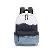 Sac à Dos Moderne Blanc & Bleu Dégradé – Léger et Pratique