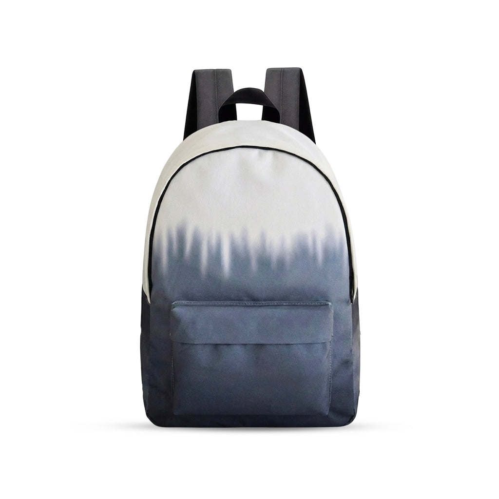 Sac à Dos Moderne Blanc & Bleu Dégradé – Léger et Pratique