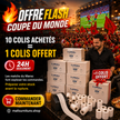Rouleaux Thermiques TOPKALL 80x75 — Carton de 50 Rouleaux