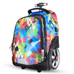 Cartable Sac à Dos à Roulettes Enfant 17’’ – Résistant et Confortable | Différentes Couleurs