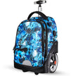 Cartable Sac à Dos à Roulettes Enfant 17’’ – Résistant et Confortable | Différentes Couleurs