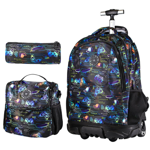 Sac à Dos Scolaire à Roulettes 3 en 1 – Collection Rentrée