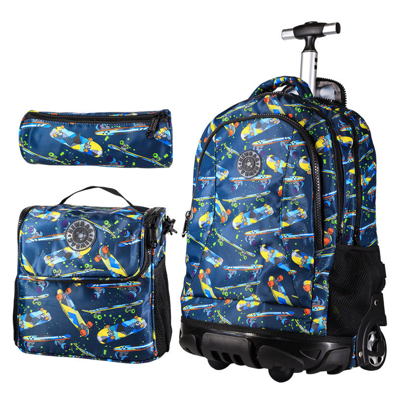 Sac à Dos Scolaire à Roulettes 3 en 1 – Collection Rentrée