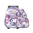 Pack Scolaire 3 Pièces Premium – Cartable à Roulettes Trolley