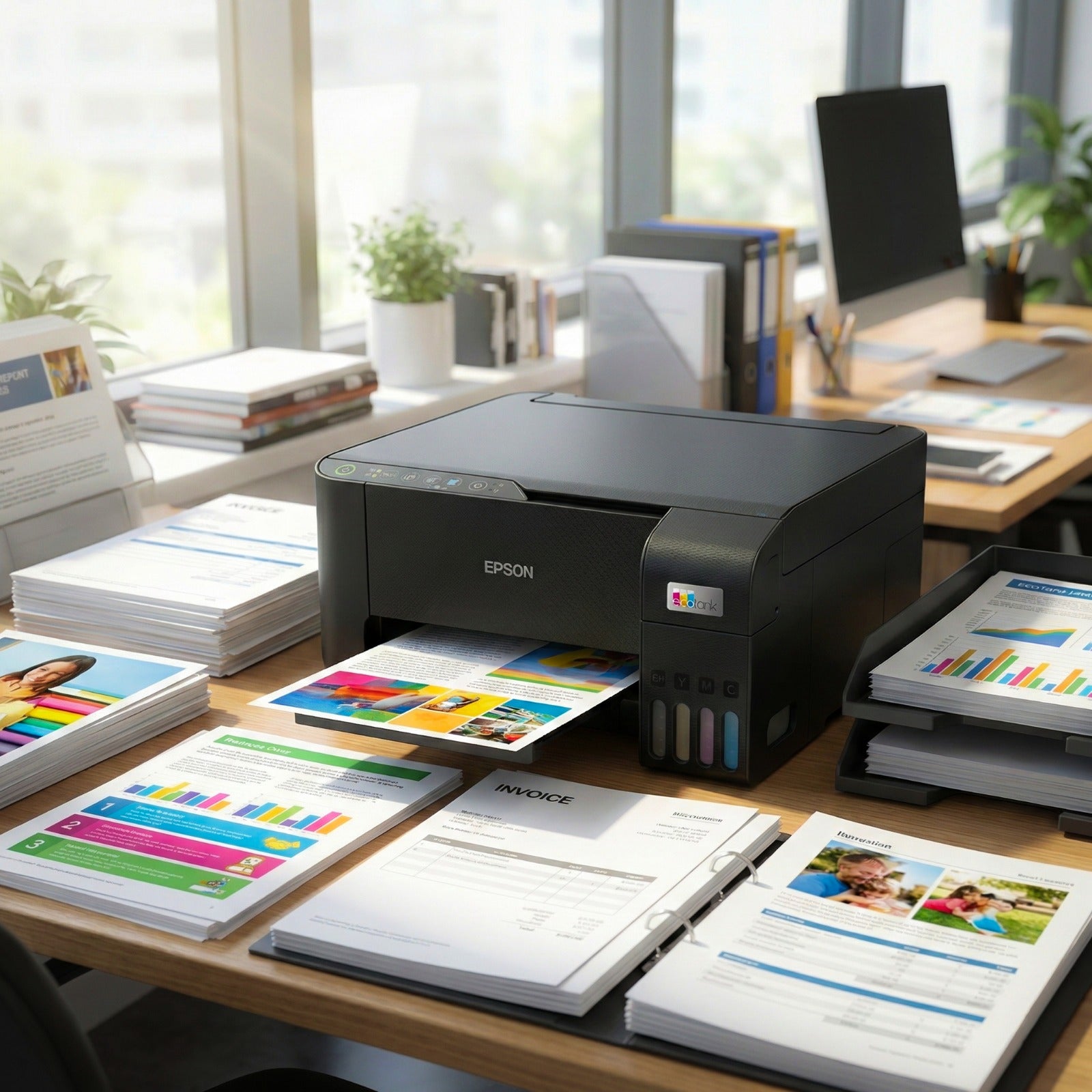 Imprimante Epson EcoTank – Impression, Scan & Copie