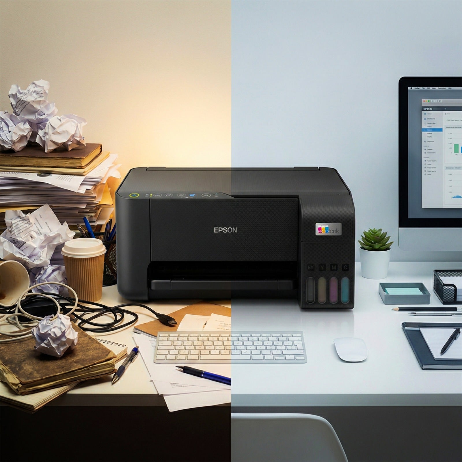 Imprimante Epson EcoTank – Impression, Scan & Copie